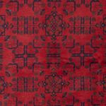 Afghánský koberec - Kunduz - 231 x 173 cm - červená