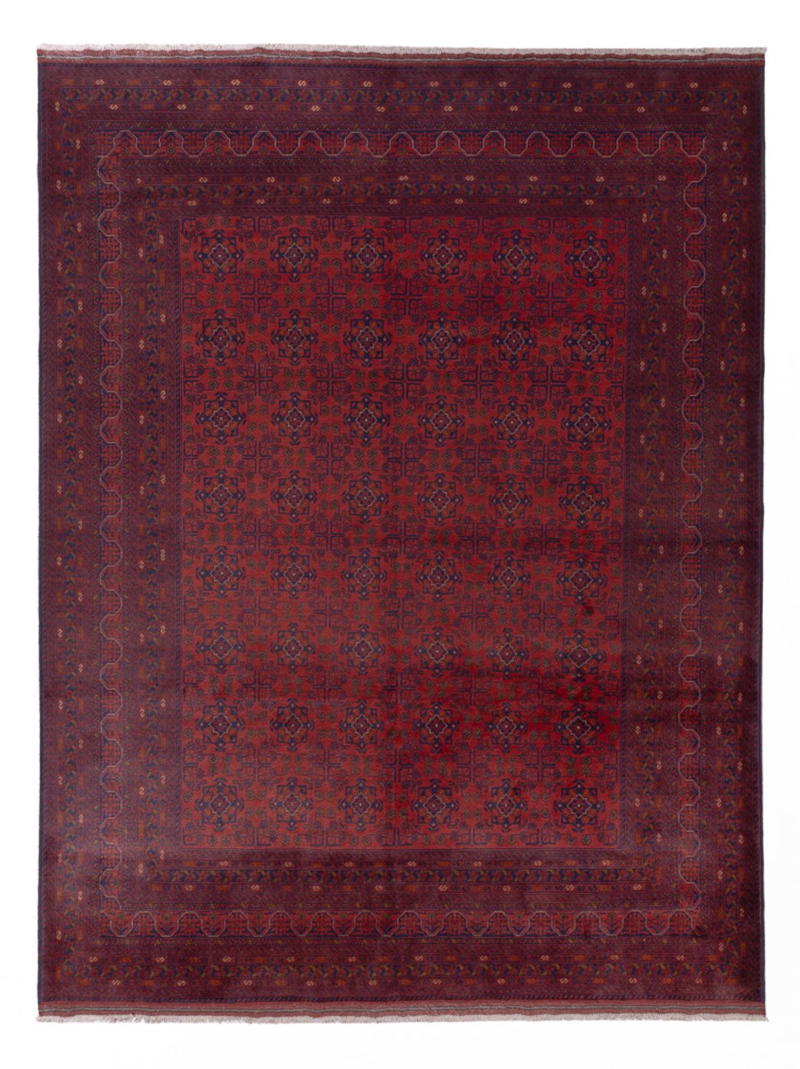 Afghaans tapijt - Kunduz - 339 x 252 cm - rood