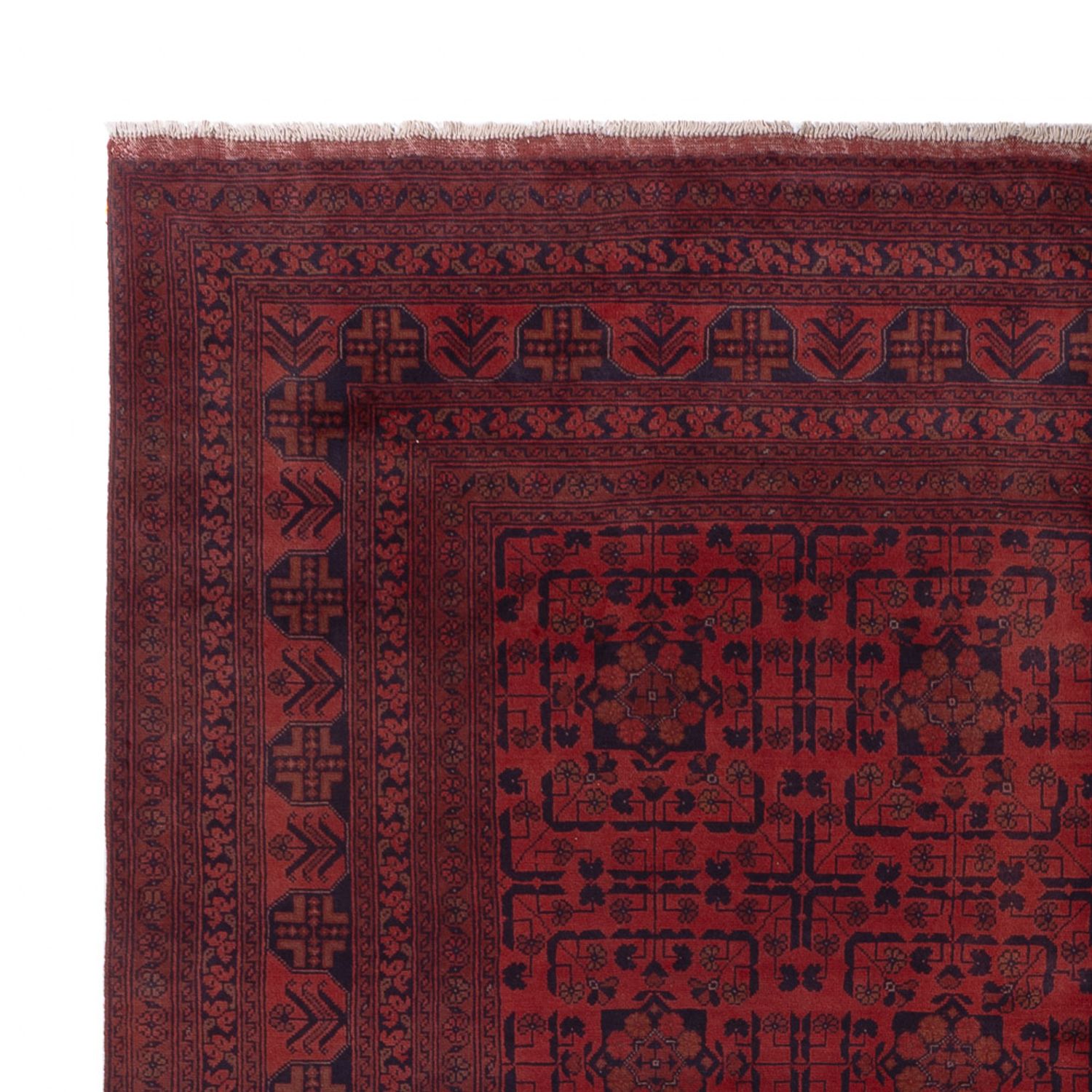 Afghaans tapijt - Kunduz - 345 x 253 cm - rood