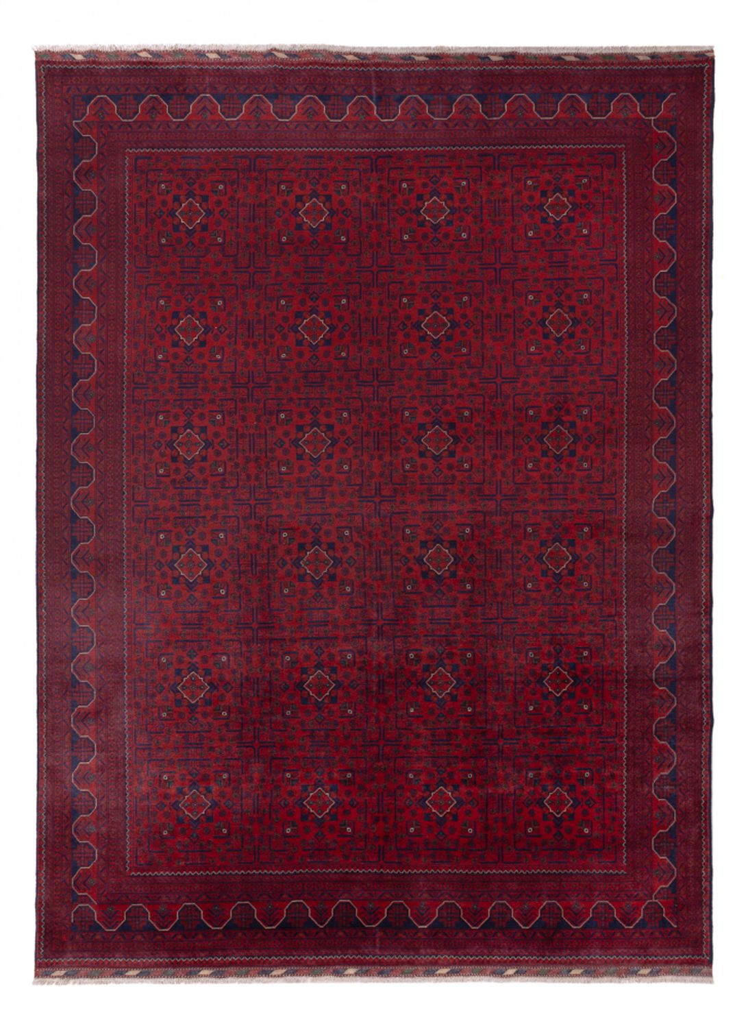 Afghánský koberec - Kunduz - 338 x 249 cm - červená