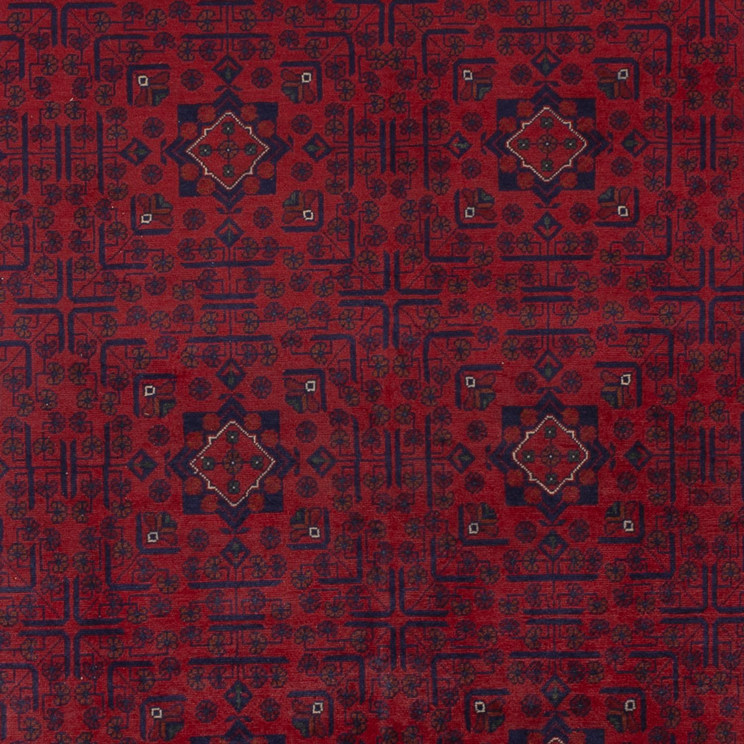 Afghánský koberec - Kunduz - 338 x 249 cm - červená