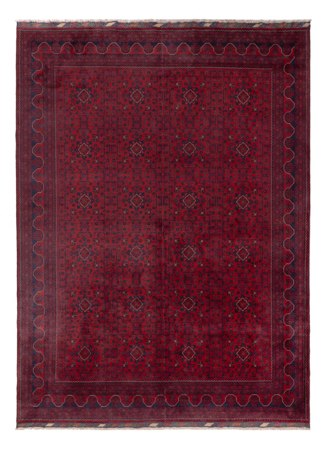 Afghánský koberec - Kunduz - 337 x 250 cm - červená