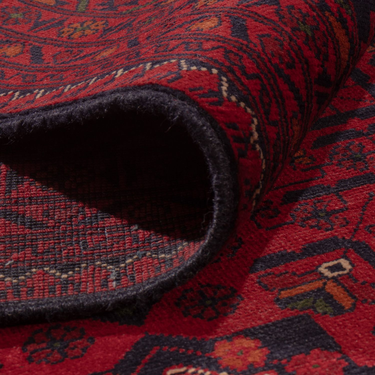 Afghaans tapijt - Kunduz - 342 x 250 cm - rood