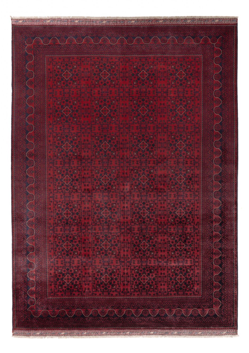 Afghaans tapijt - Kunduz - 350 x 251 cm - rood