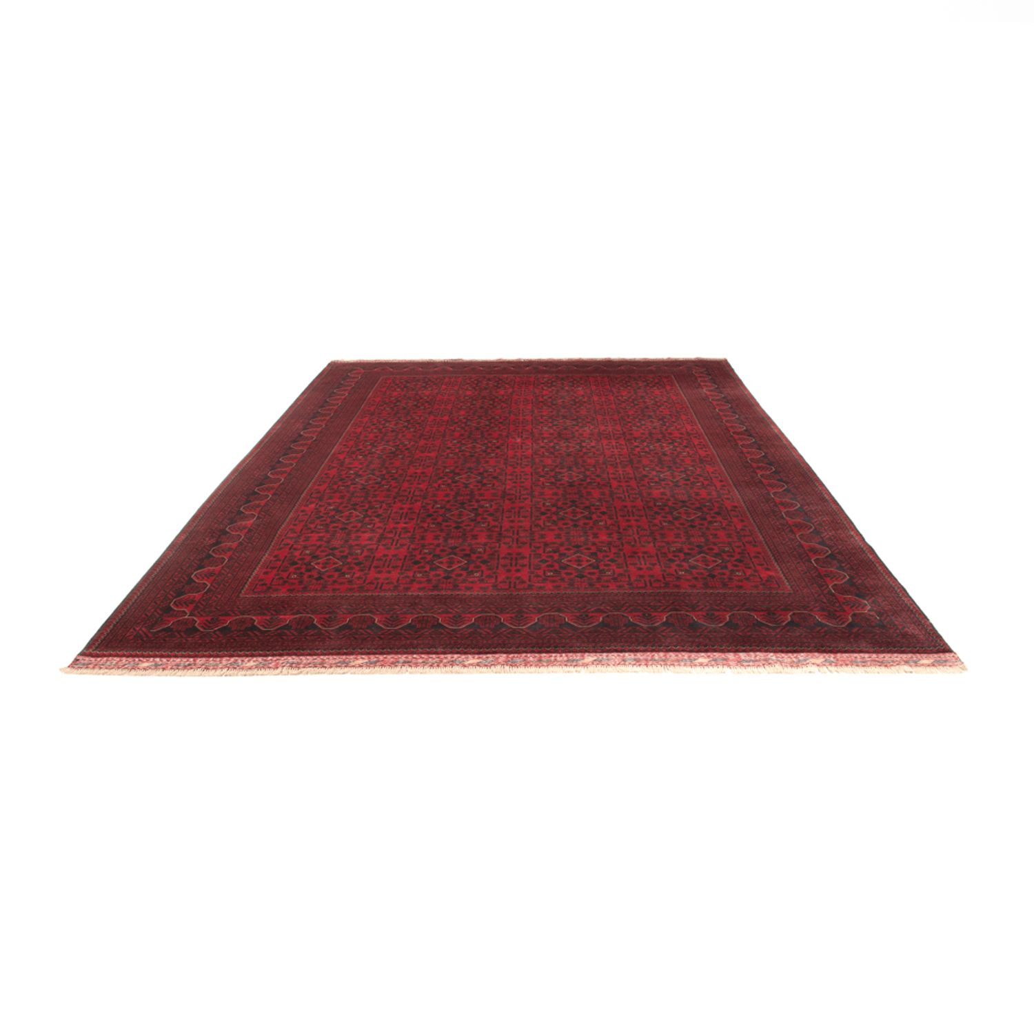 Afghaans tapijt - Kunduz - 350 x 251 cm - rood