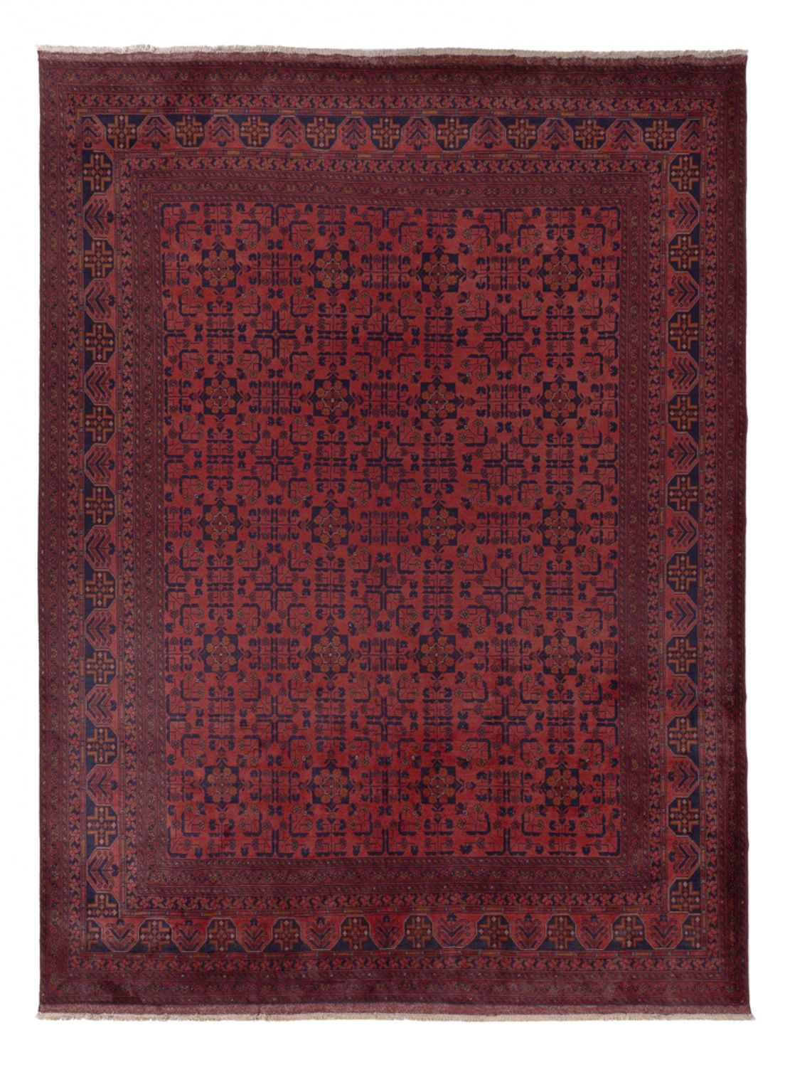 Afghaans tapijt - Kunduz - 340 x 254 cm - rood