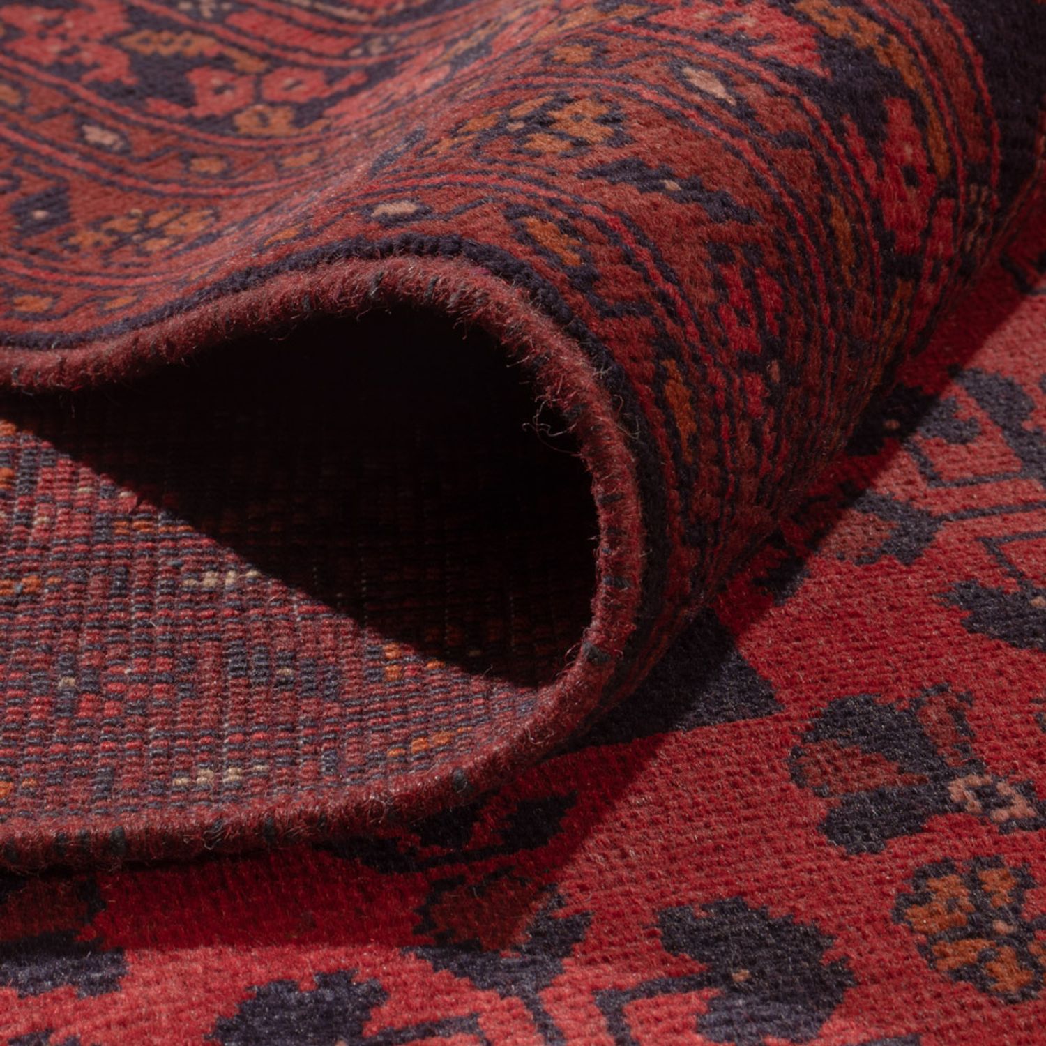 Afghaans tapijt - Kunduz - 340 x 254 cm - rood