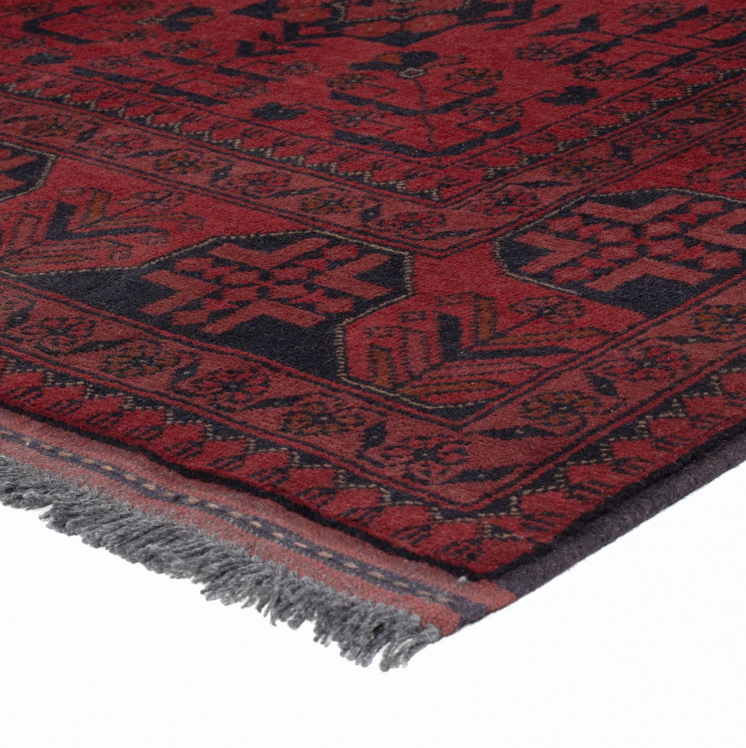 Afghánský koberec - Kunduz - 194 x 148 cm - červená