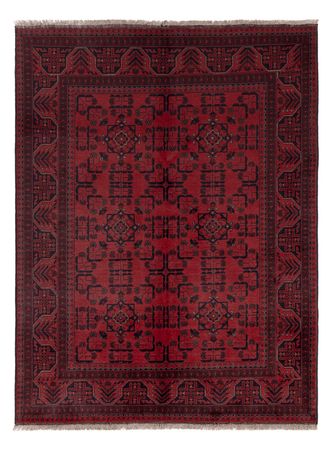 Afghánský koberec - Kunduz - 198 x 150 cm - červená