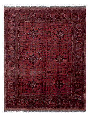 Afghansk matta - Kunduz - 190 x 151 cm - röd