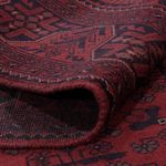 Afghansk matta - Kunduz - 190 x 151 cm - röd