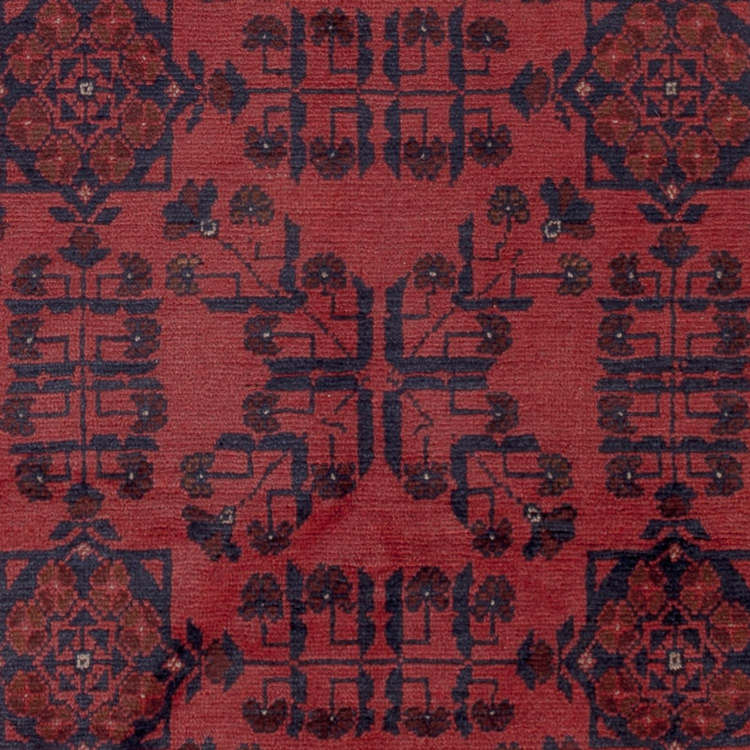 Afghánský koberec - Kunduz - 197 x 148 cm - červená