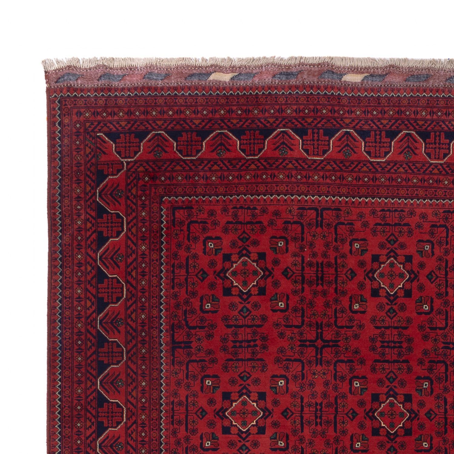Afghánský koberec - Kunduz - 336 x 248 cm - červená