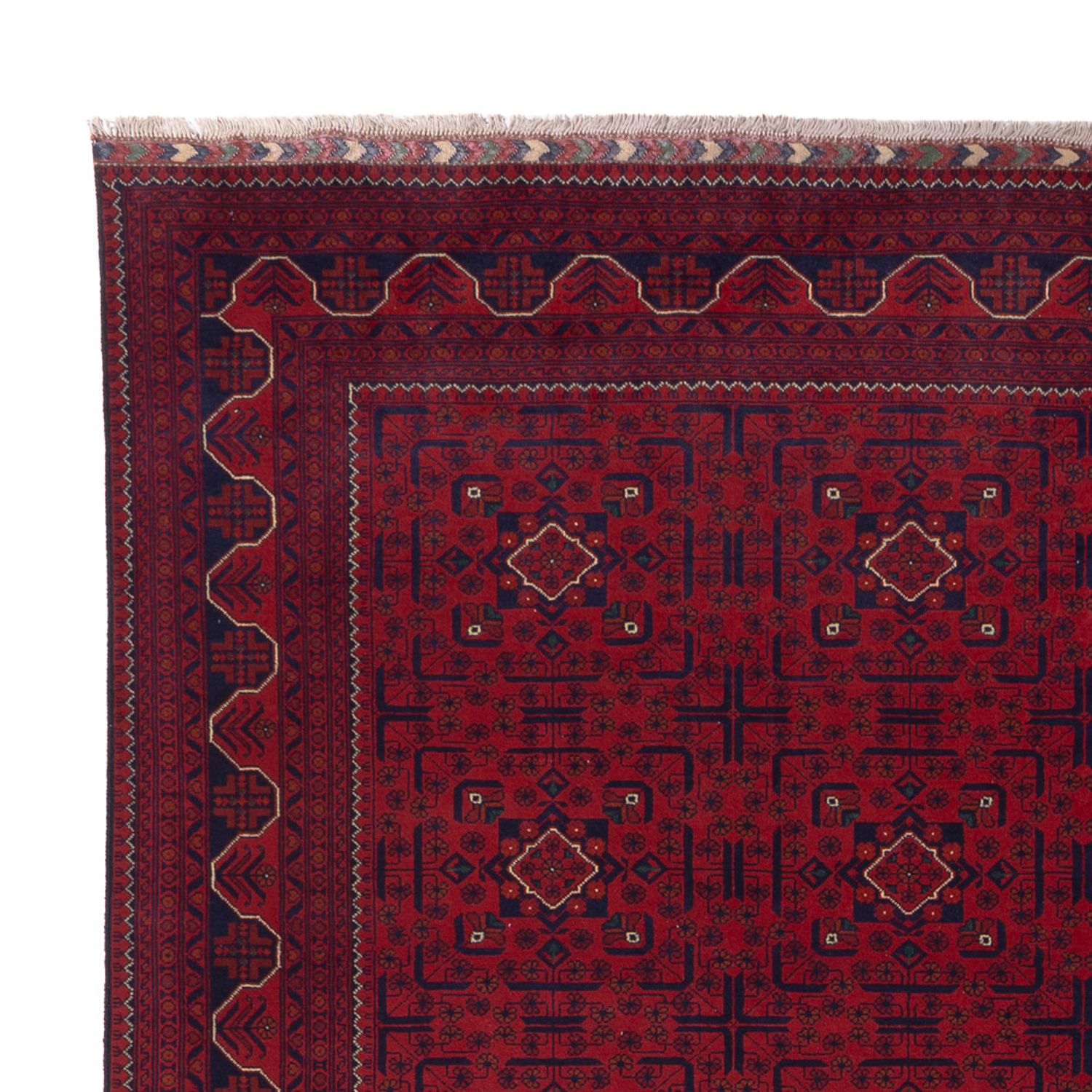 Afghaans tapijt - Kunduz - 350 x 249 cm - rood