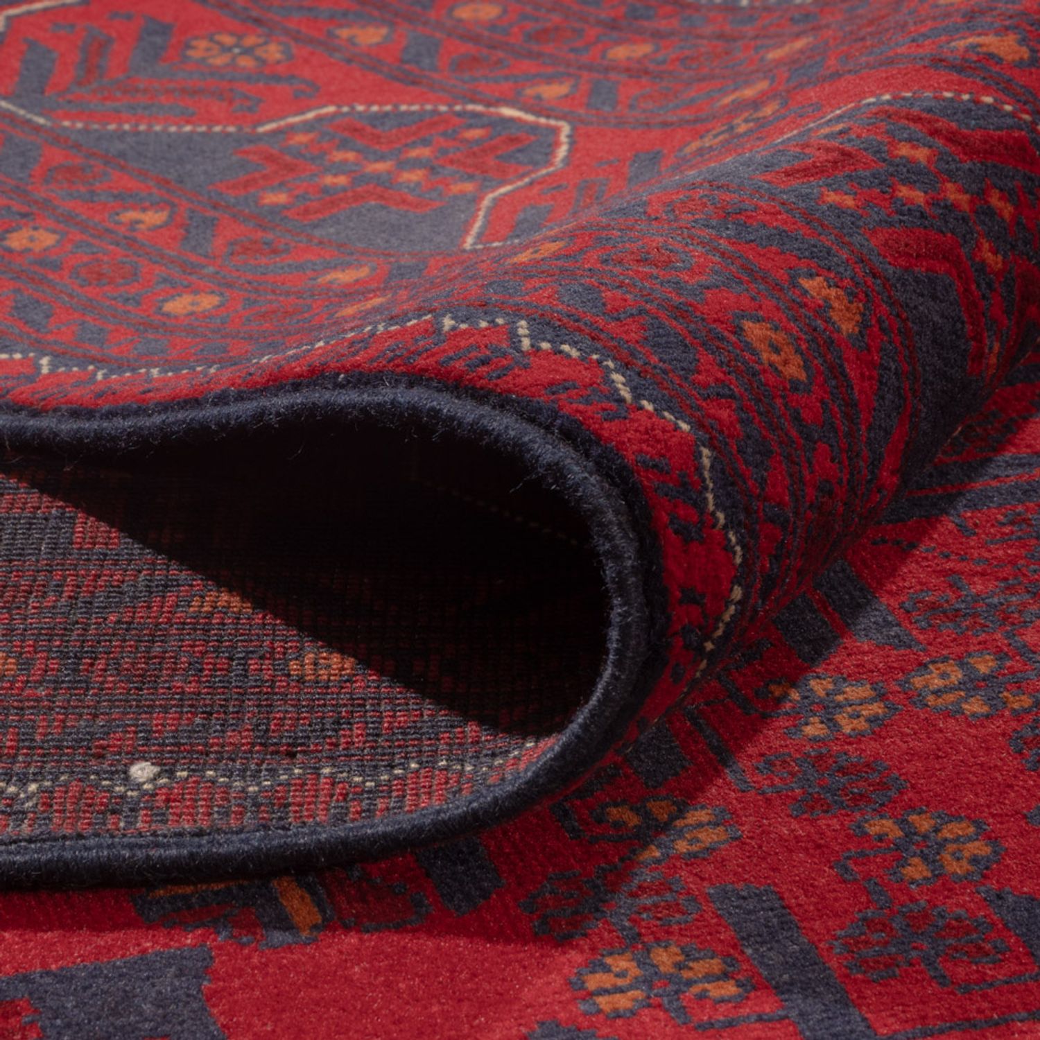 Afghaans tapijt - Kunduz - 338 x 252 cm - rood