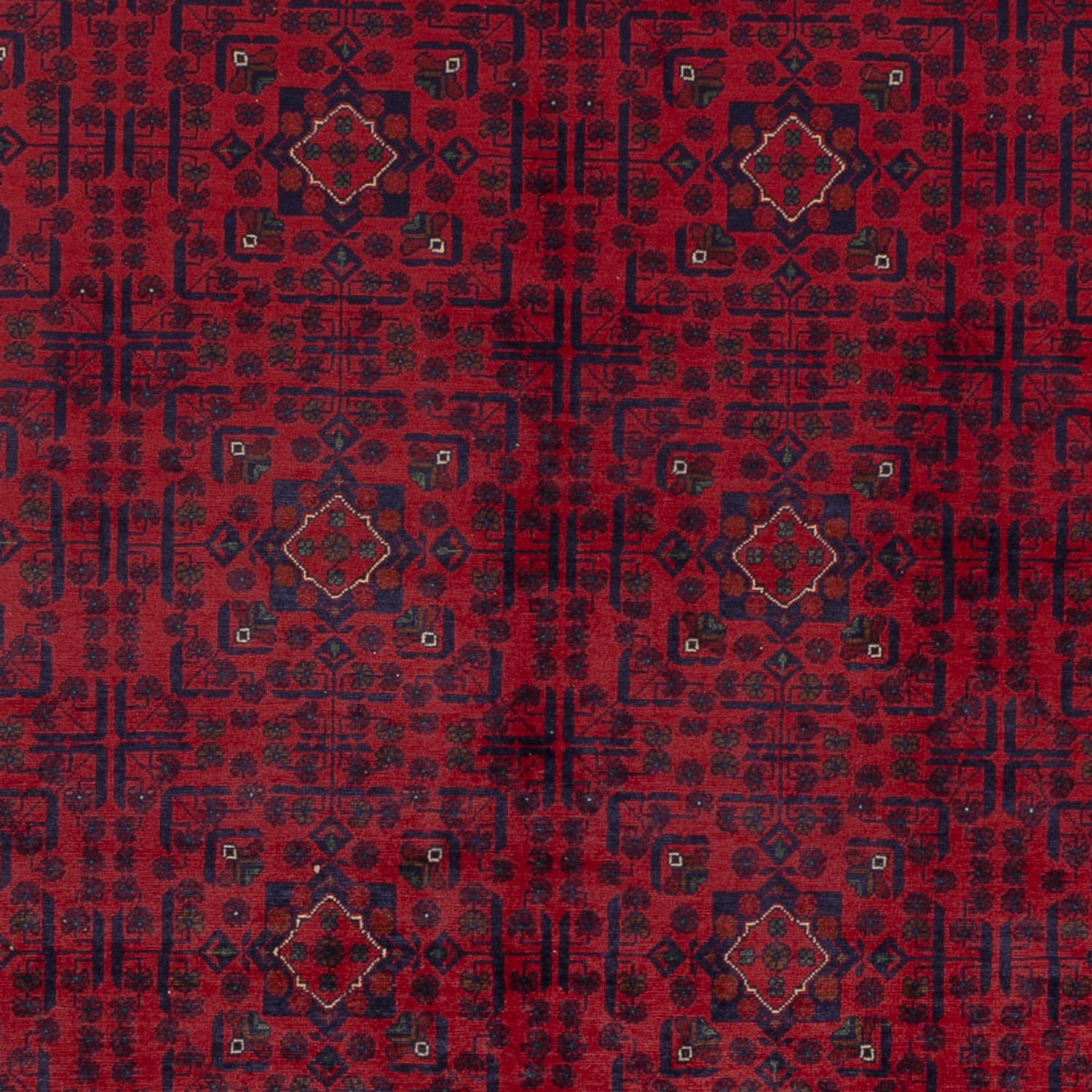 Afghánský koberec - Kunduz - 343 x 242 cm - červená