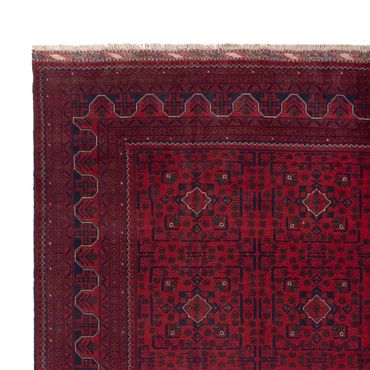 Afghaans tapijt - Kunduz - 343 x 242 cm - rood