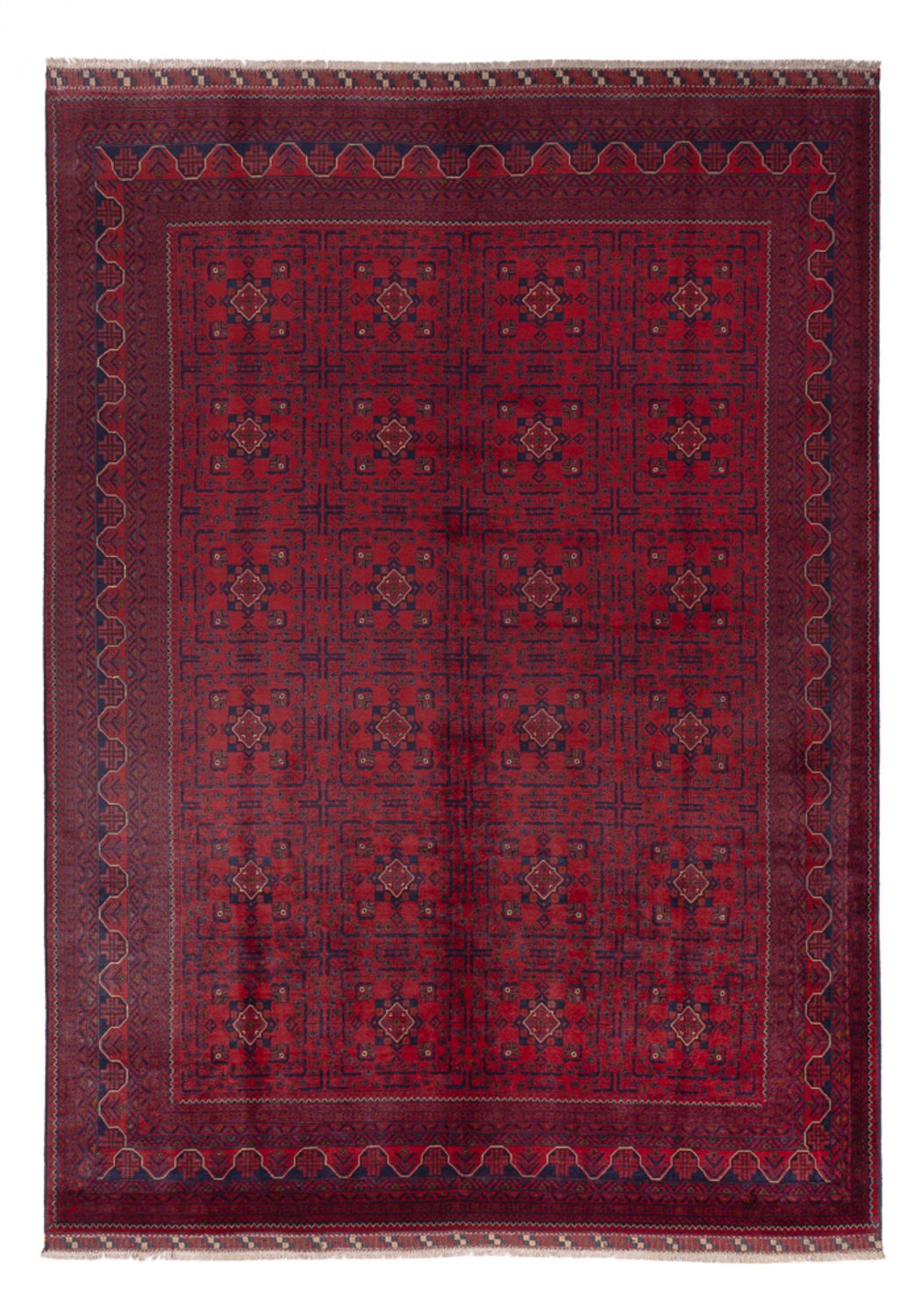 Afghaans tapijt - Kunduz - 349 x 253 cm - rood