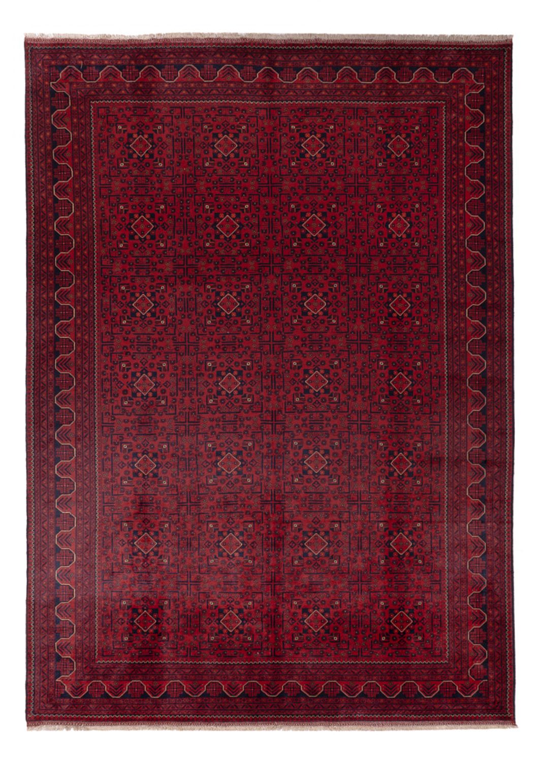 Afghánský koberec - Kunduz - 345 x 244 cm - červená