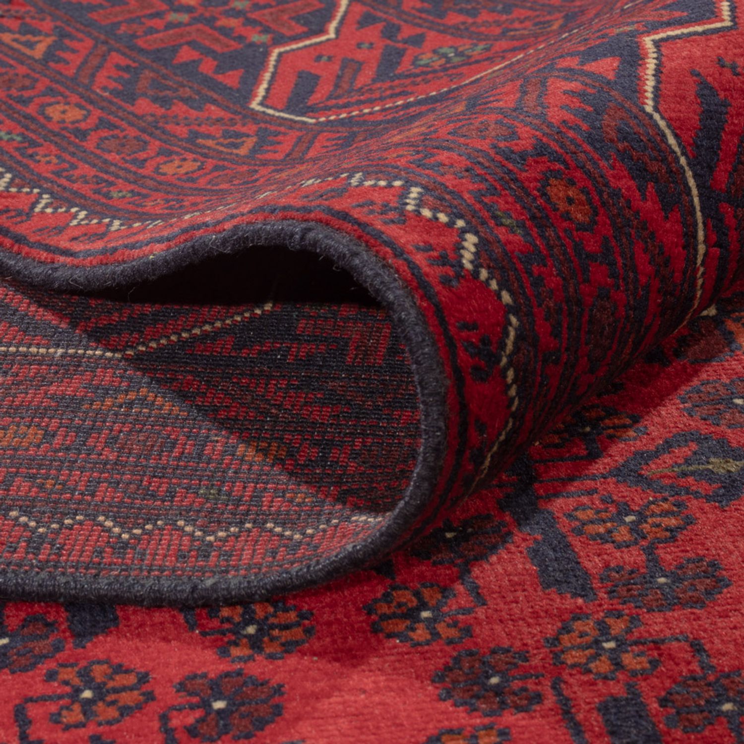 Afghánský koberec - Kunduz - 338 x 246 cm - červená