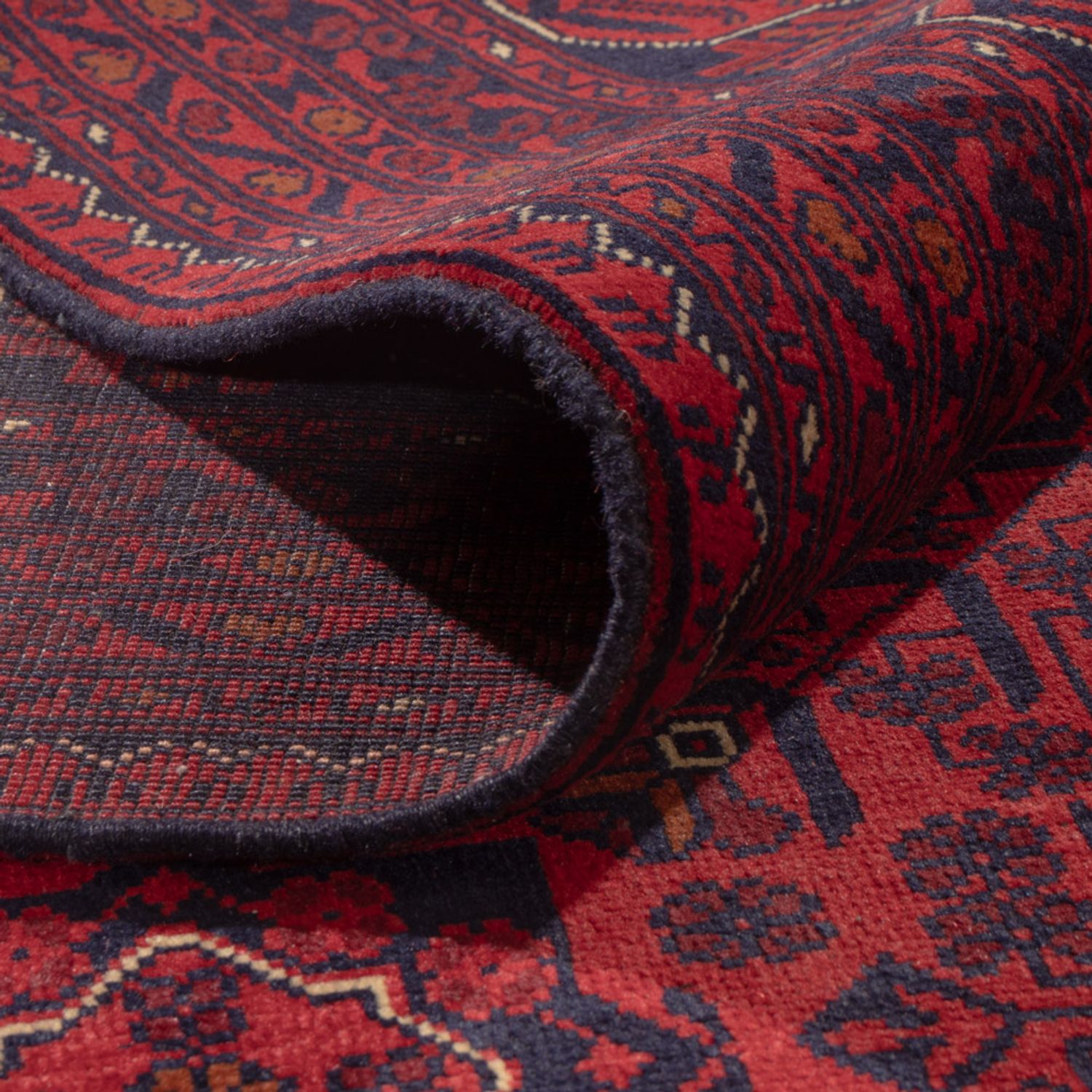 Afghaans tapijt - Kunduz - 340 x 254 cm - rood