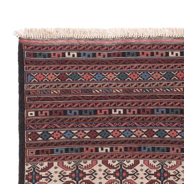 Tapete Kelim - Oriental - 207 x 118 cm - multicolorido