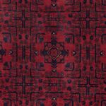 Afghan Rug - Royal - 193 x 152 cm - red