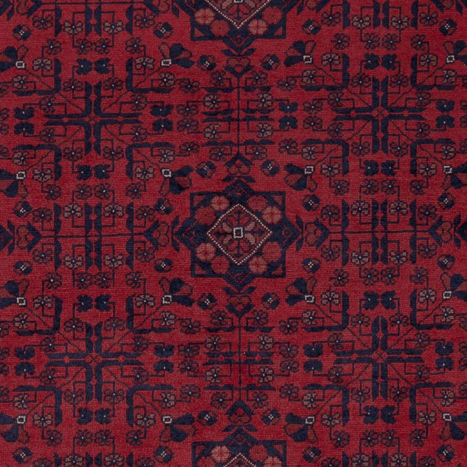 Afghan Rug - Royal - 197 x 149 cm - red