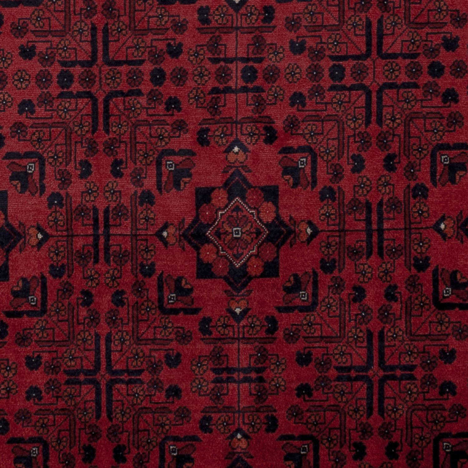 Afghaans tapijt - Koninklijke - 192 x 150 cm - rood
