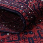 Afghánský koberec - Royal - 195 x 154 cm - červená