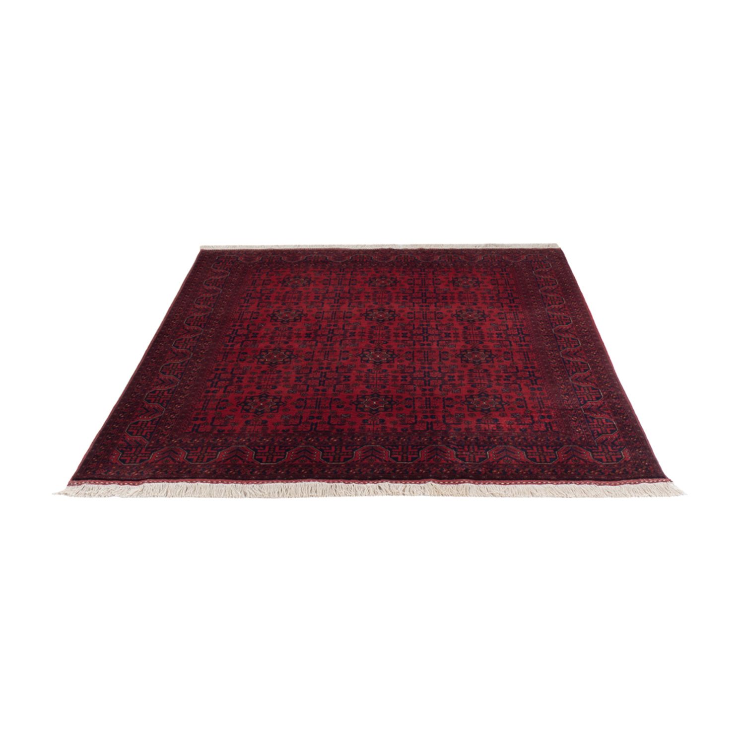 Afghan Rug - Royal - 194 x 147 cm - red
