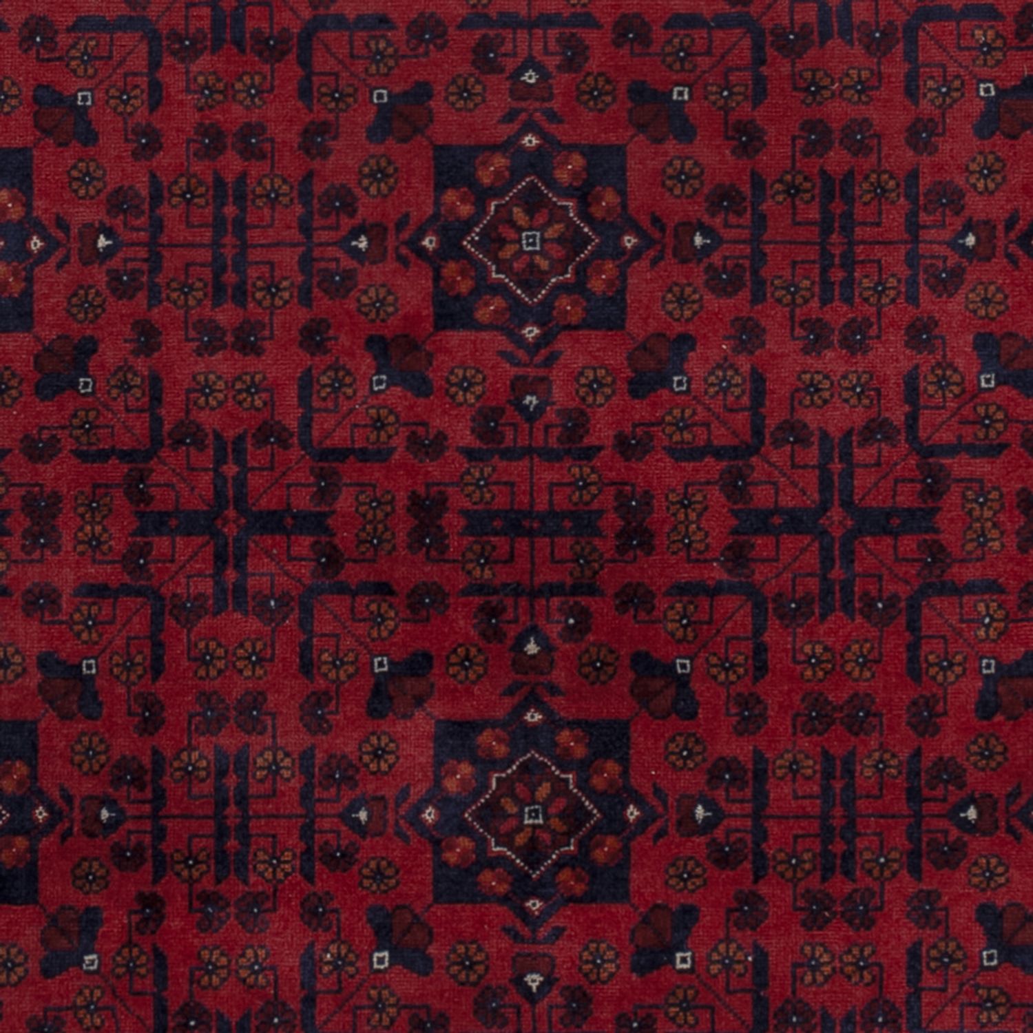 Dywan afgański - Royal - 194 x 150 cm - czerwony