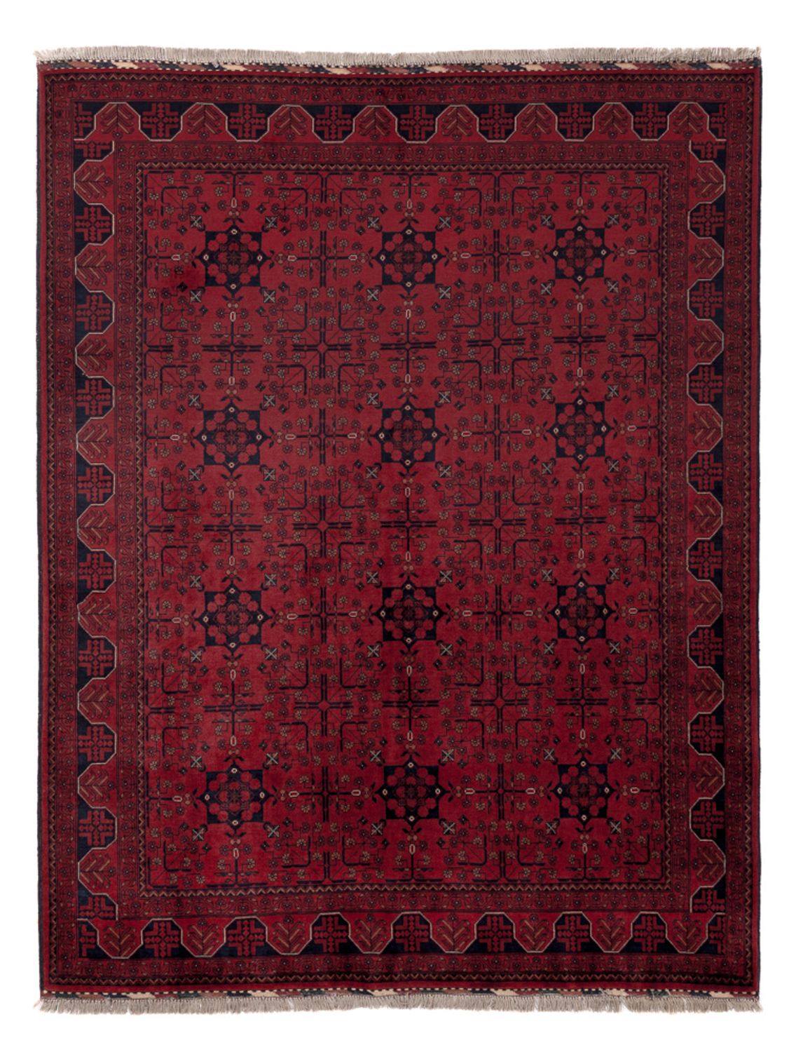 Dywan afgański - Royal - 197 x 151 cm - czerwony