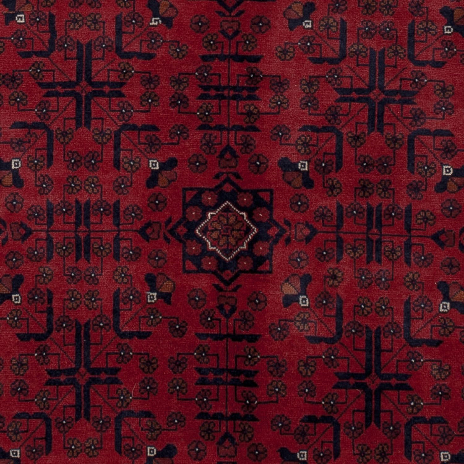 Dywan afgański - Royal - 191 x 151 cm - czerwony