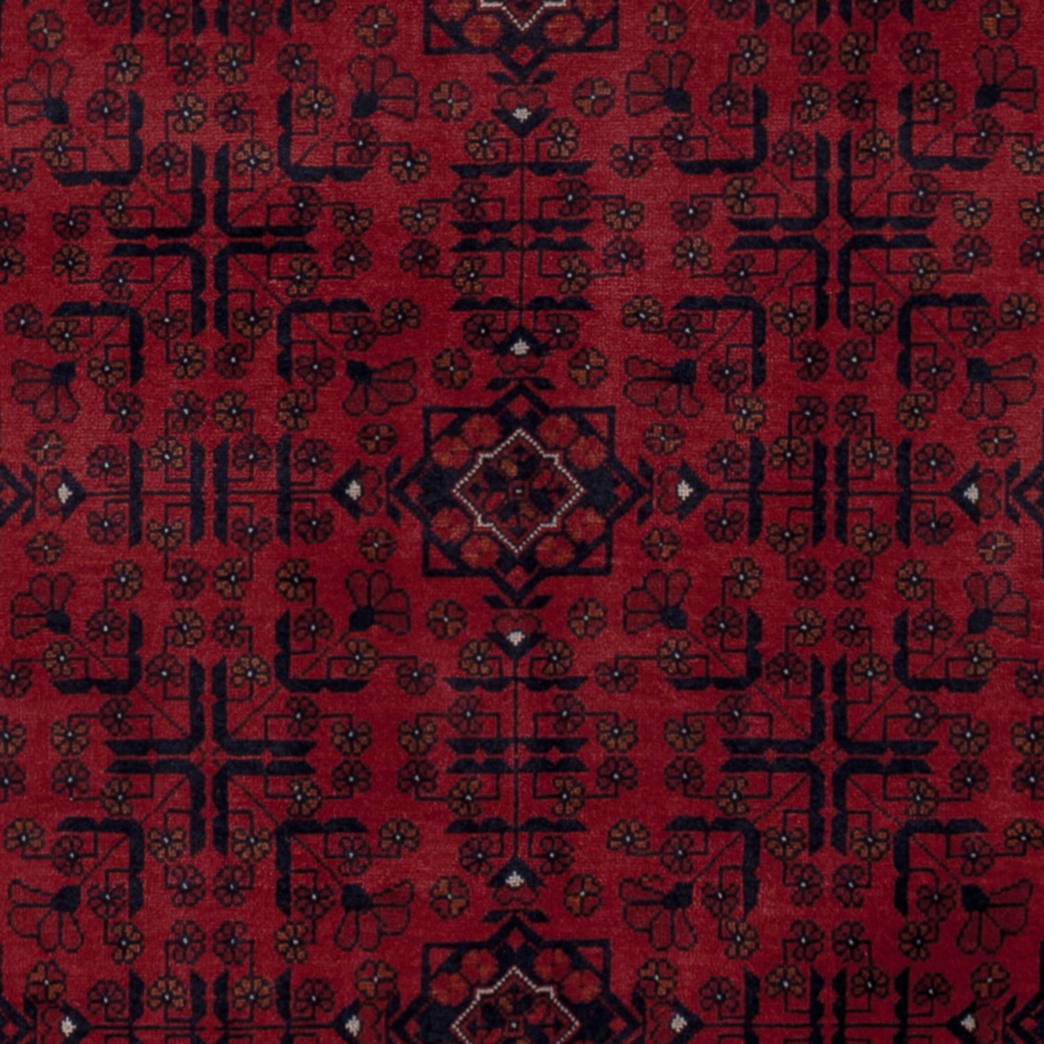 Dywan afgański - Royal - 197 x 149 cm - czerwony