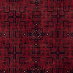 Dywan afgański - Royal - 197 x 149 cm - czerwony