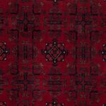 Afghan Rug - Royal - 197 x 149 cm - red