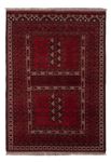 Afghan Rug - Kunduz - 222 x 150 cm - red