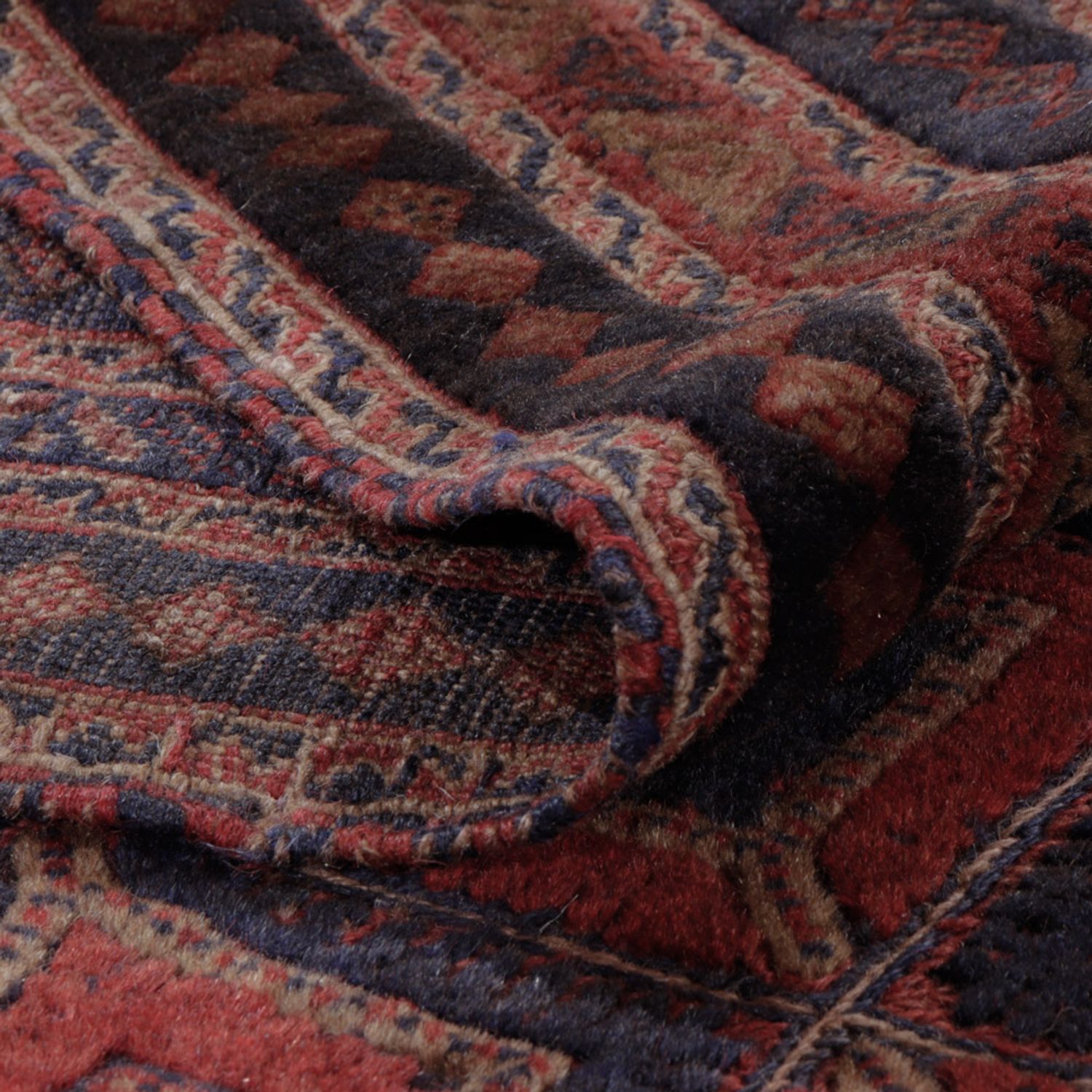 Kelim Rug - Oriental square  - 157 x 150 cm - multicolored