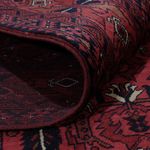 Afghan Rug - Royal - 196 x 149 cm - red