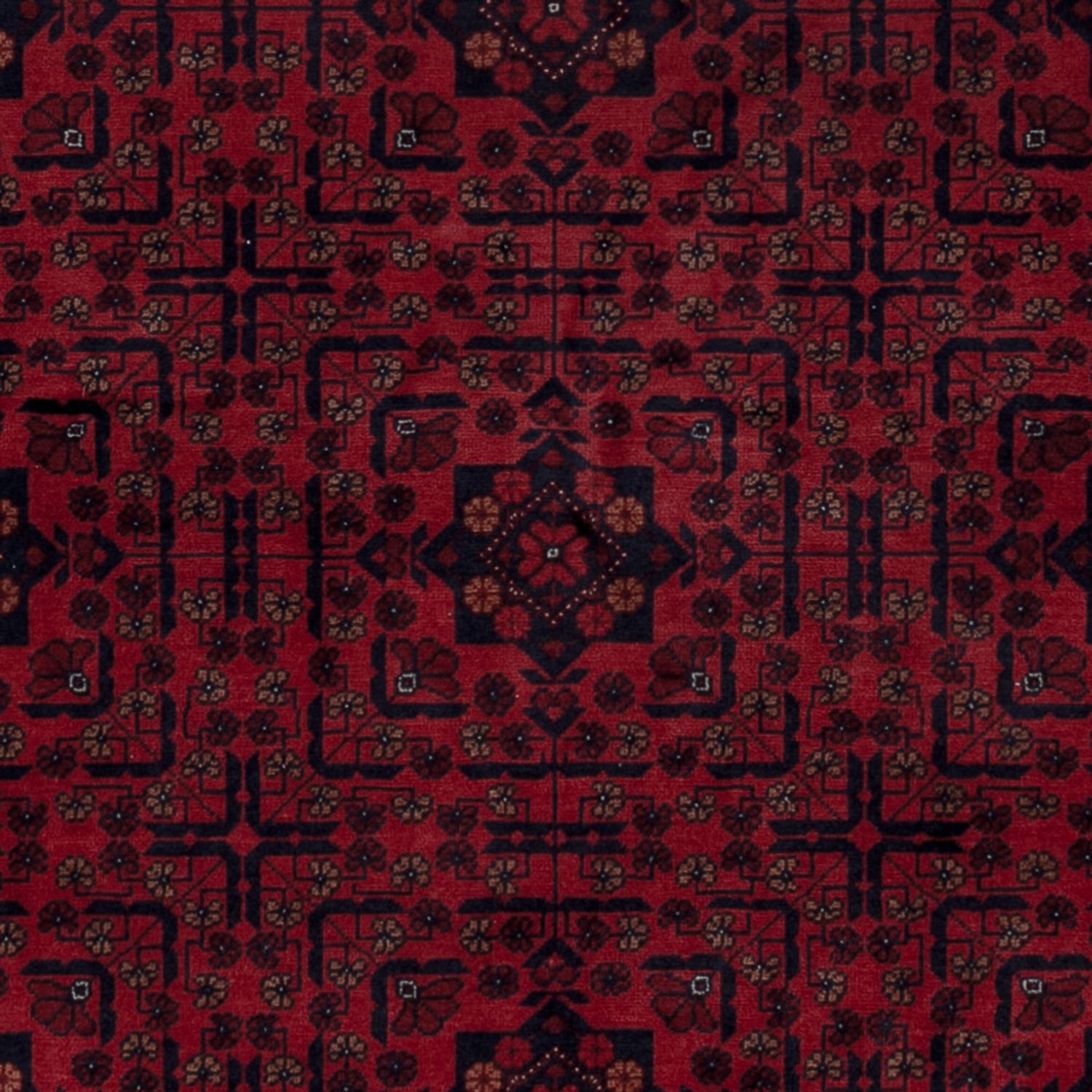 Dywan afgański - Royal - 187 x 146 cm - czerwony