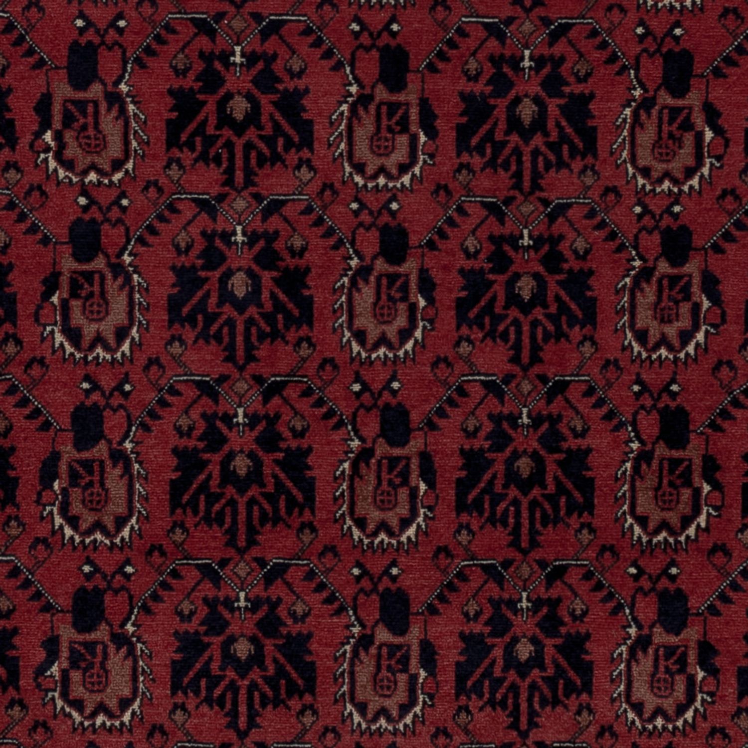 Dywan afgański - Royal - 195 x 149 cm - czerwony