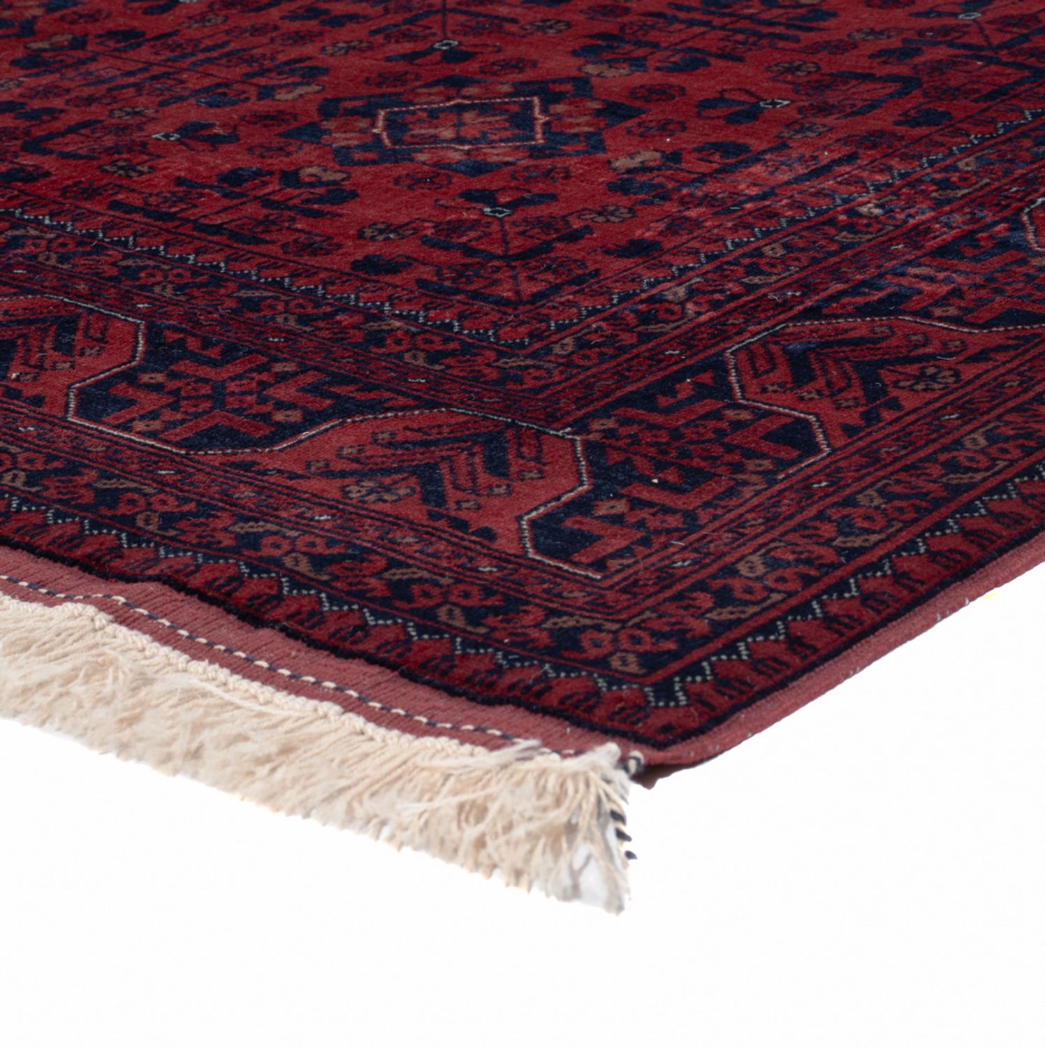 Afghan Rug - Royal - 196 x 149 cm - red