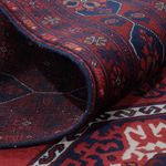 Afghan Rug - Royal - 198 x 151 cm - red