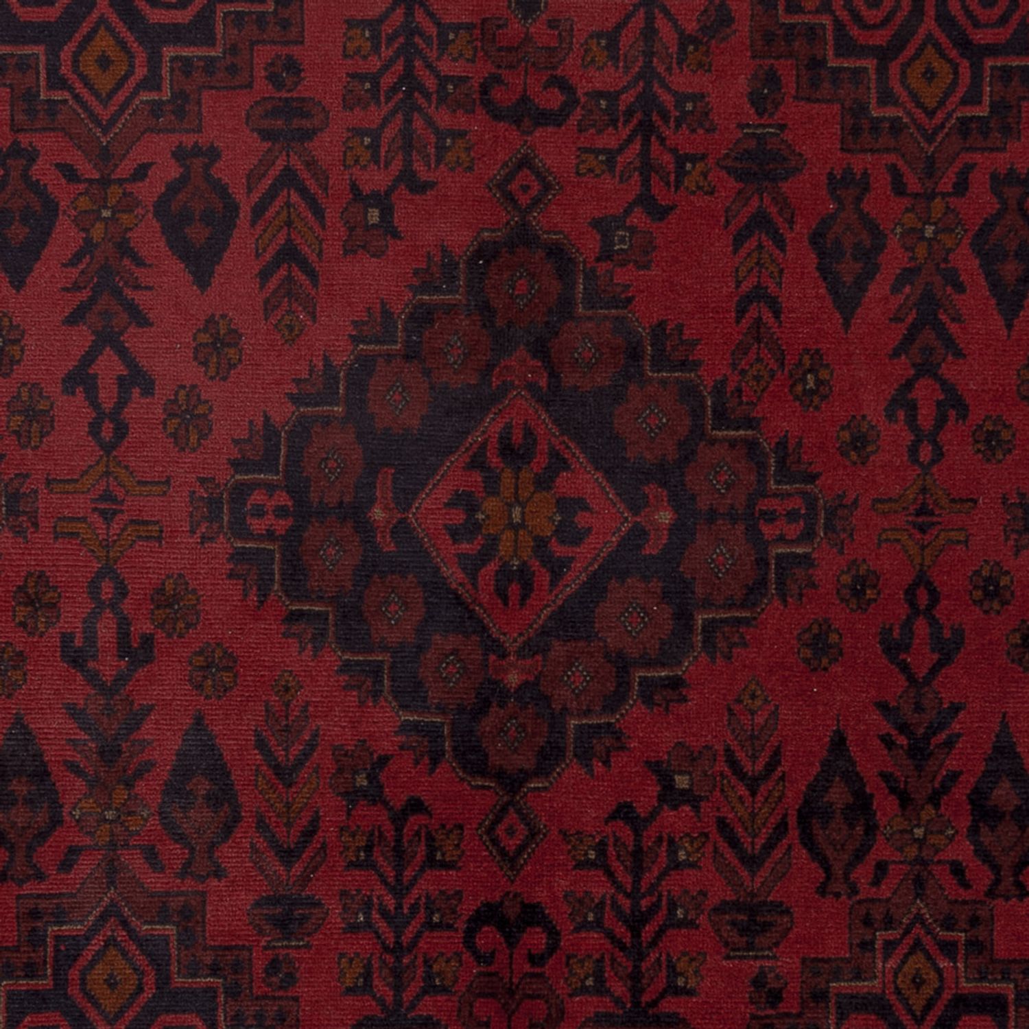 Afgański dywan - Kunduz - 300 x 200 cm - czerwony