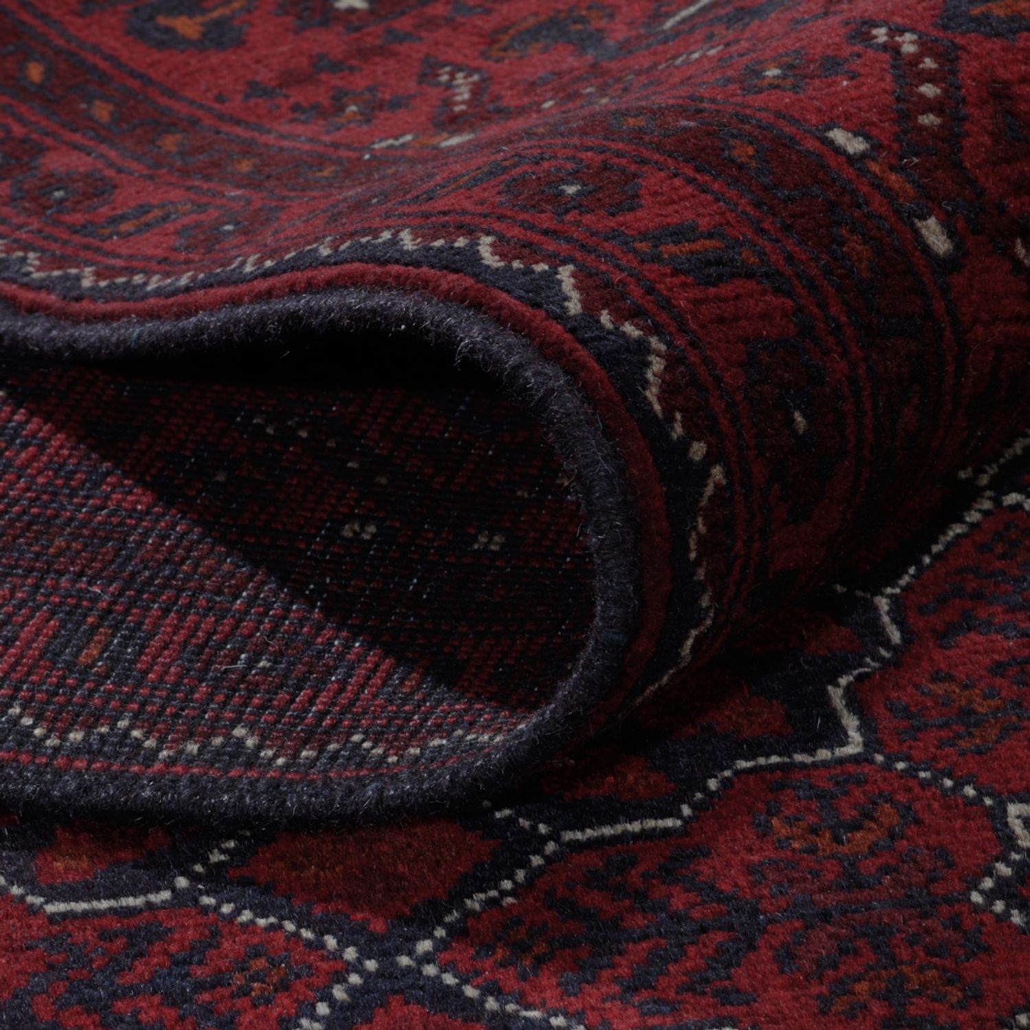 Afghan Rug - Kunduz - 292 x 200 cm - red