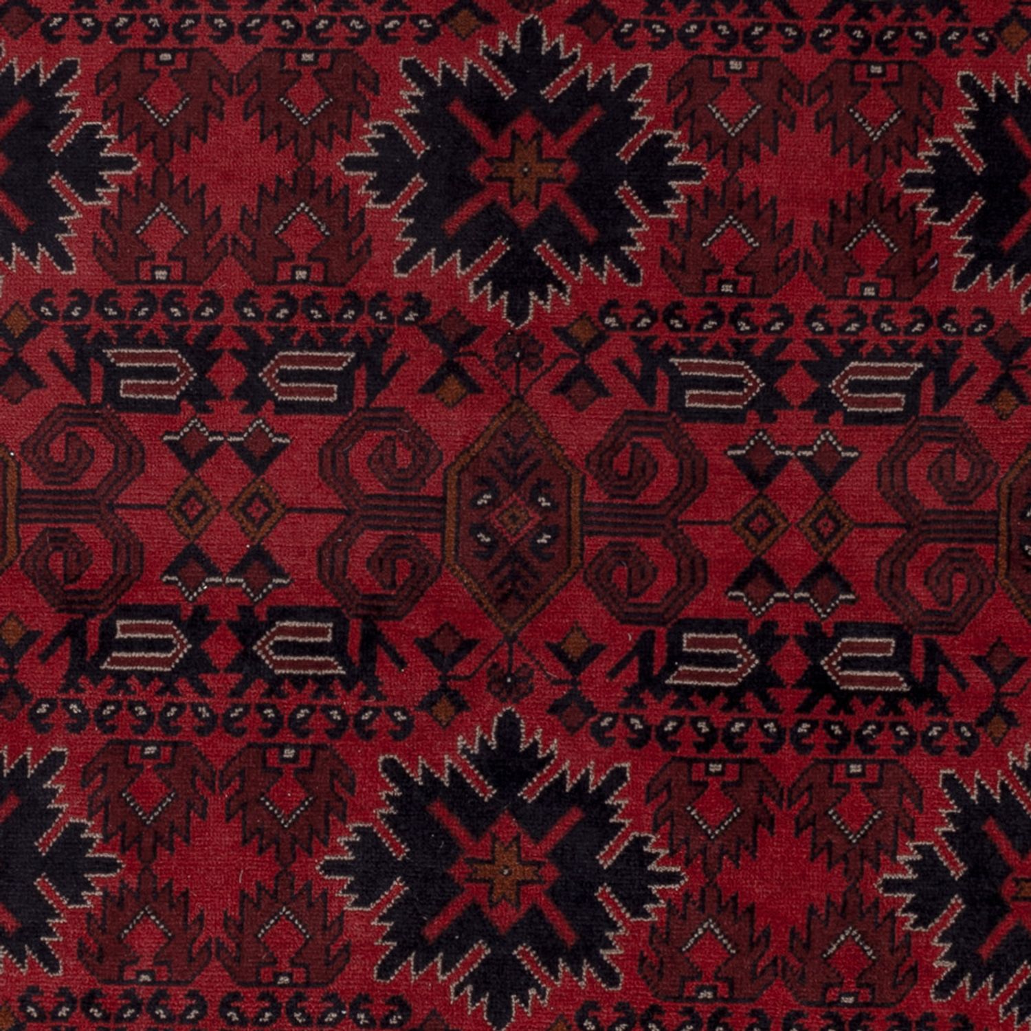 Afghanske tepper - Kunduz - 293 x 199 cm - rød