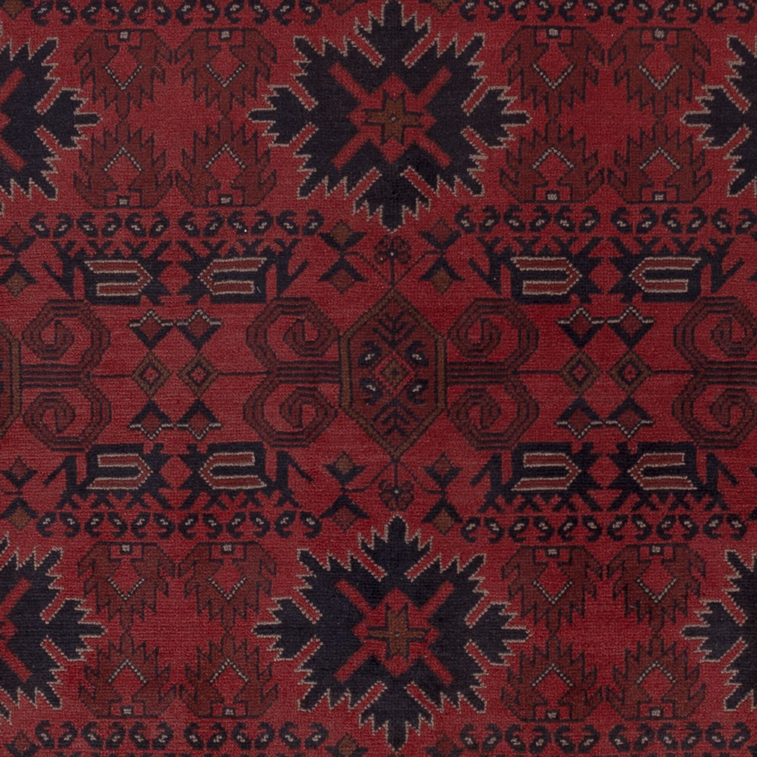Afghan Rug - Kunduz - 294 x 199 cm - red
