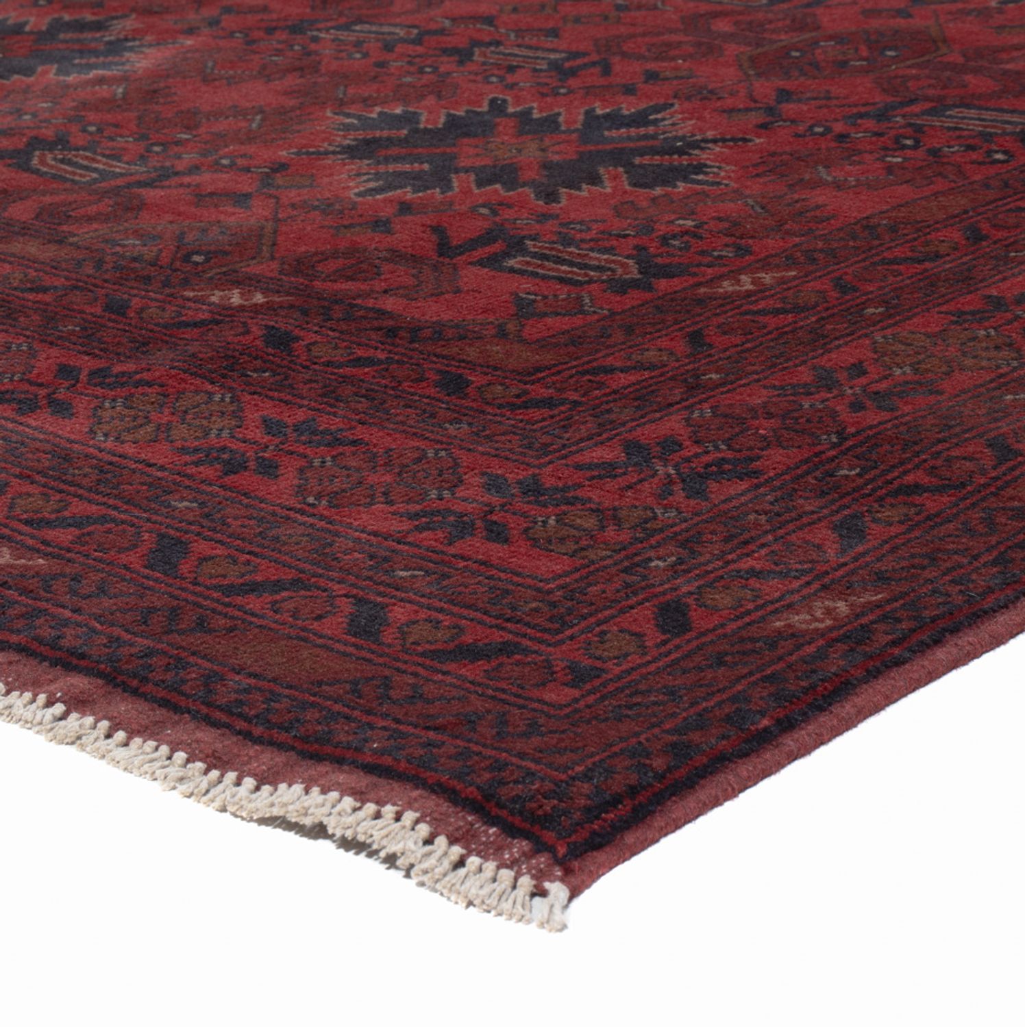 Afghan Rug - Kunduz - 294 x 199 cm - red