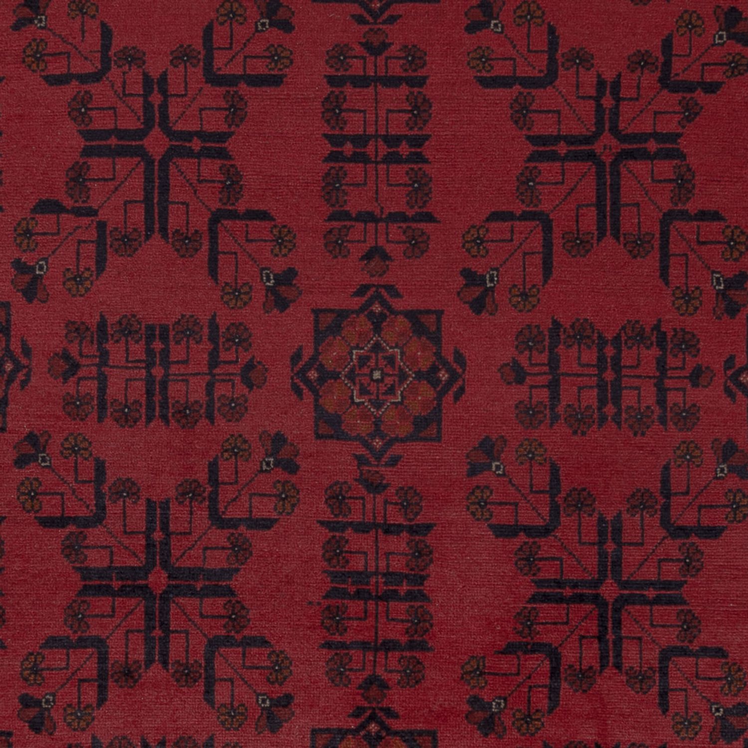 Afghanske tepper - Kunduz - 284 x 200 cm - rød